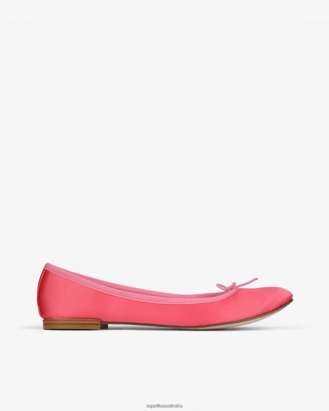 Repetto F4XL41 Women Cendrillon Ballerinas - Satin Footwear Party Pink