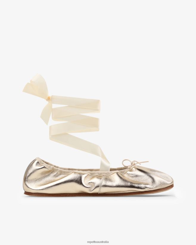 Repetto F4XL48 Women Sophia Ballerinas Footwear Light Gold