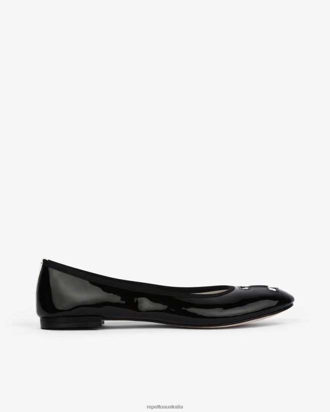 Repetto F4XL54 Women Grenadine Ballerinas Footwear Black And White