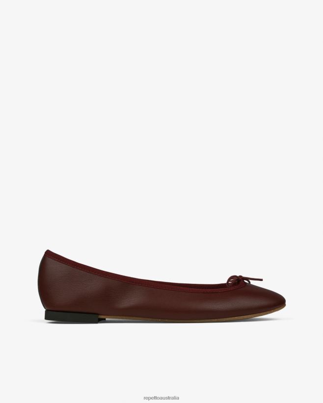 Repetto F4XL5 Women Cendrillon Ballerinas - Vegan Footwear Pommard Red