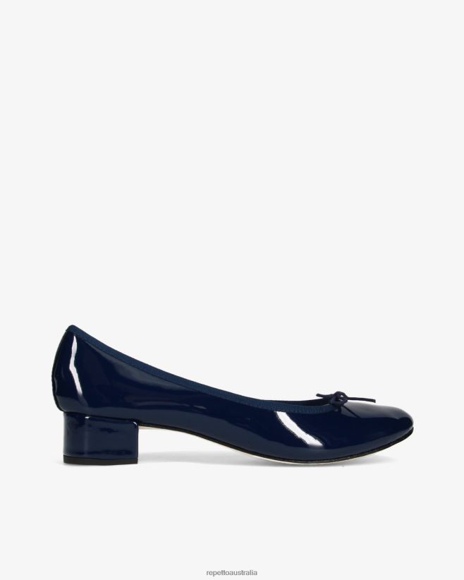 Repetto F4XL83 Women Camille Ballerinas Footwear Navy Blue