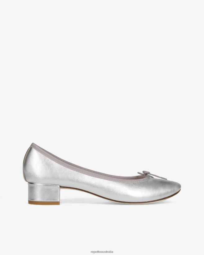 Repetto F4XL85 Women Camille Ballerinas Footwear Silver