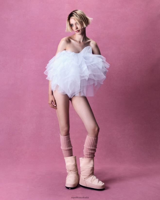 Repetto F4XL189 Women Gentiane Boots Footwear Iconic Pink