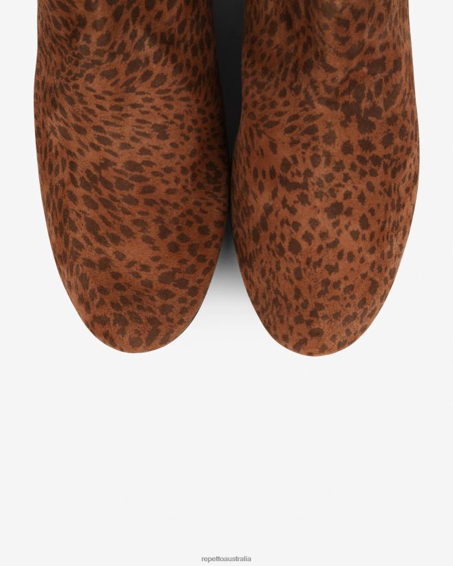 Repetto F4XL199 Women Elor Ankle Boots Footwear Cuba Camel