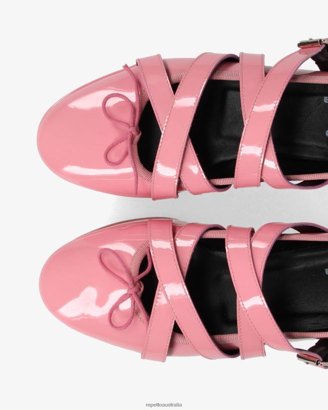 Repetto F4XL153 Women X Noir Kei Ninomiya - Platform Mary Janes Footwear Baby Pink