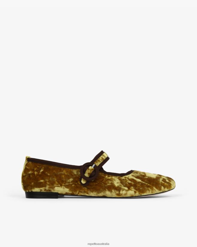 Repetto F4XL163 Women Georgia Mary Janes Footwear Antic Gold