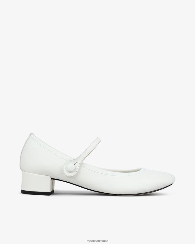 Repetto F4XL172 Women Rose Mary Janes Footwear White