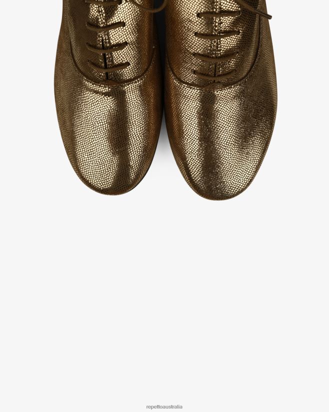 Repetto F4XL206 Women Fado Oxford Shoe Footwear Antic Gold