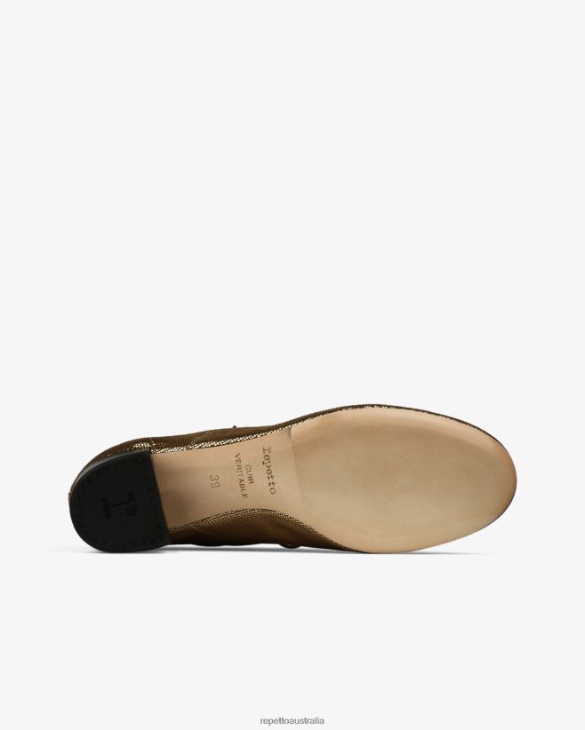 Repetto F4XL206 Women Fado Oxford Shoe Footwear Antic Gold
