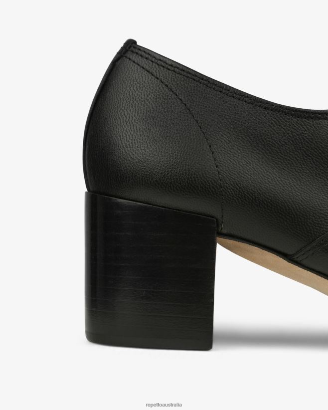Repetto F4XL207 Women Fado Oxford Shoes Footwear Black