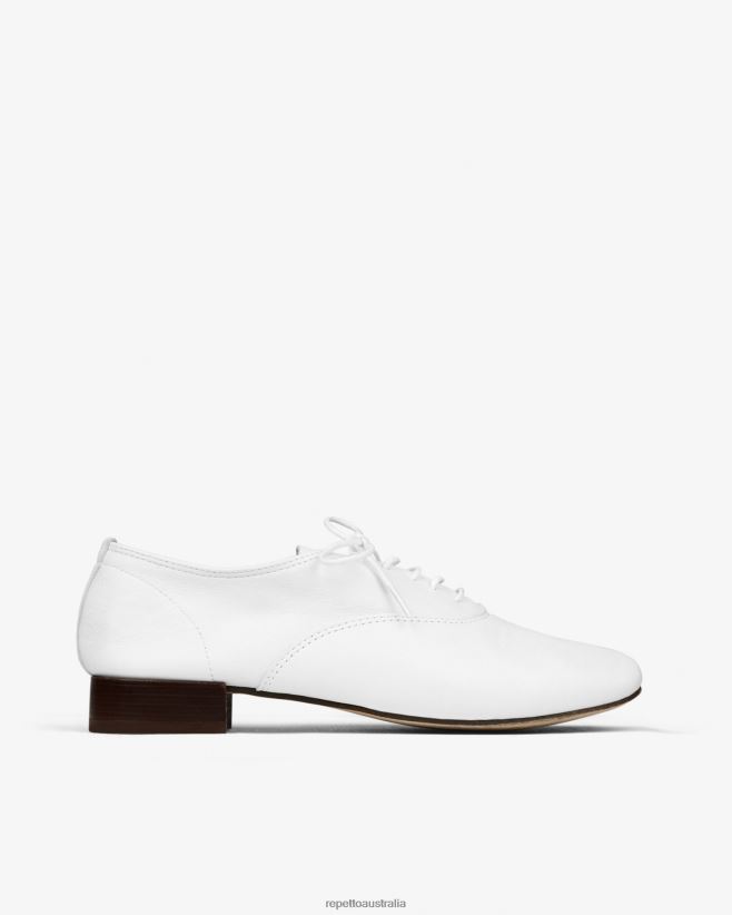 Repetto F4XL209 Women Zizi Oxford Shoes Footwear White