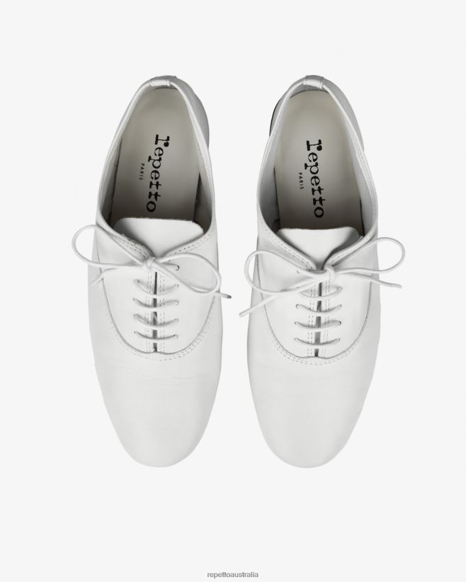 Repetto F4XL209 Women Zizi Oxford Shoes Footwear White
