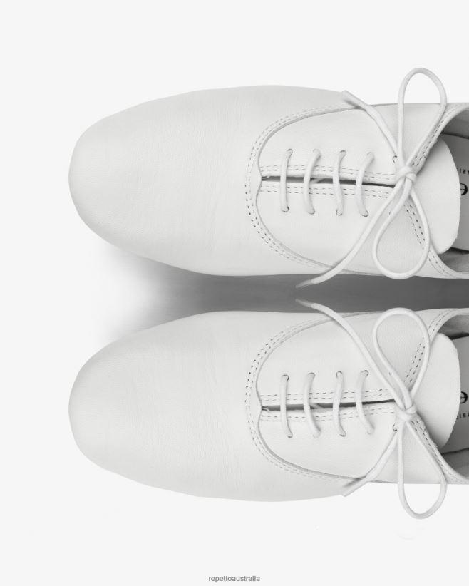 Repetto F4XL209 Women Zizi Oxford Shoes Footwear White