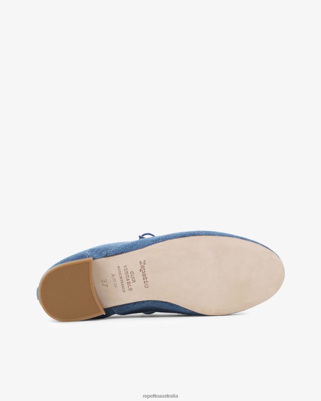 Repetto F4XL211 Women Zizi Oxford Shoes Footwear Everest Blue