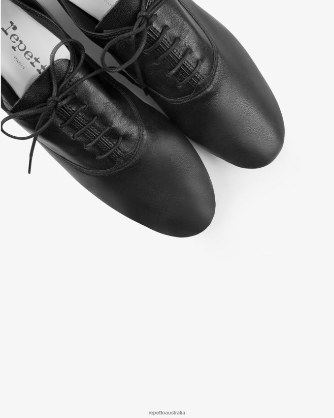 Repetto F4XL216 Women Zizi Oxford Shoes Footwear Black