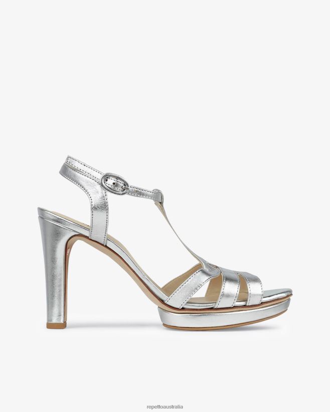 Repetto F4XL242 Women Bikini Sandals Footwear Silver