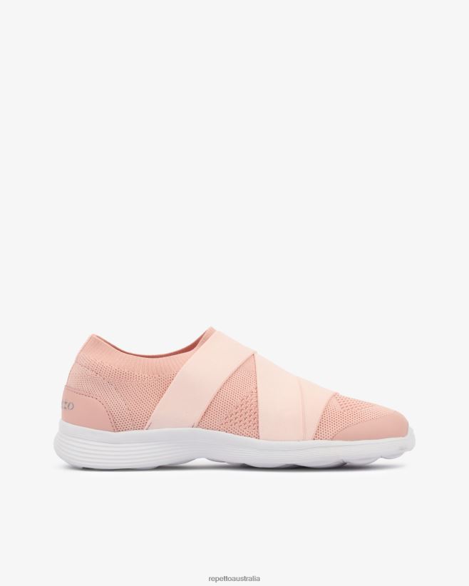 Repetto F4XL249 Women Ruban Dance Sneakers Footwear Petal Pink