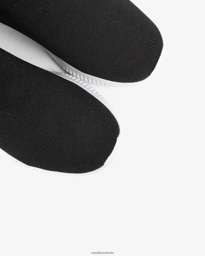 Repetto F4XL259 Women 3D High Warm-Up Sneakers Footwear Black